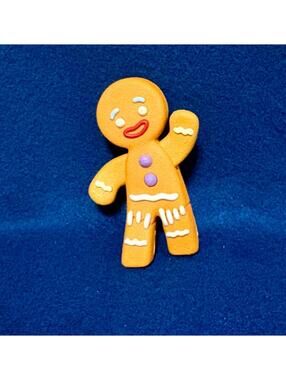 2007 Gingy Gingerbread Man 4" McDonald's Action Figure #4 Shrek the Third